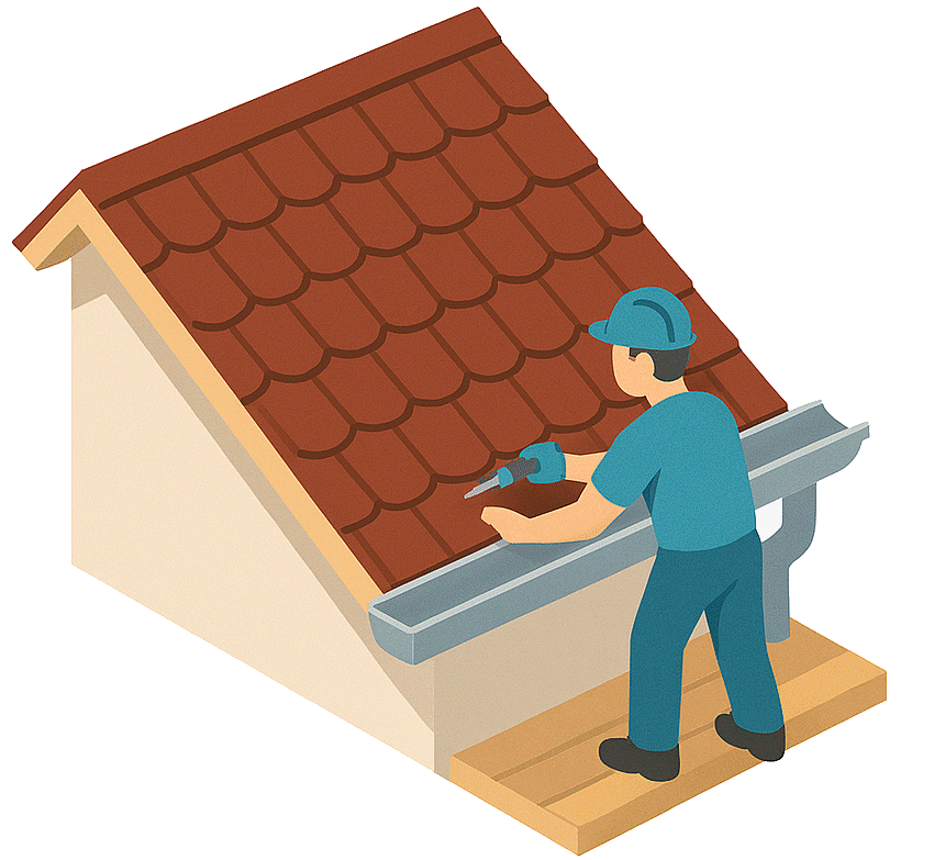 Seamless Guttering Icon