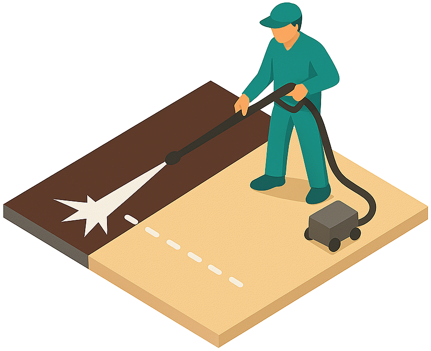 Flat Roofing Icon